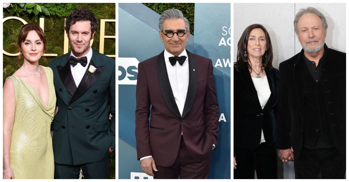 (L-R) Leighton Meester, Adam Brody, Eugene Levy, Janice Crystal, and Billy Crystal.