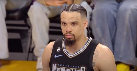 Dillon Brooks in a game against the Los Angeles Lakers