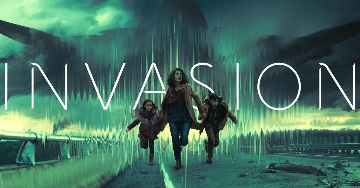 The cover for Apple TV+ series cover 'Invasion'