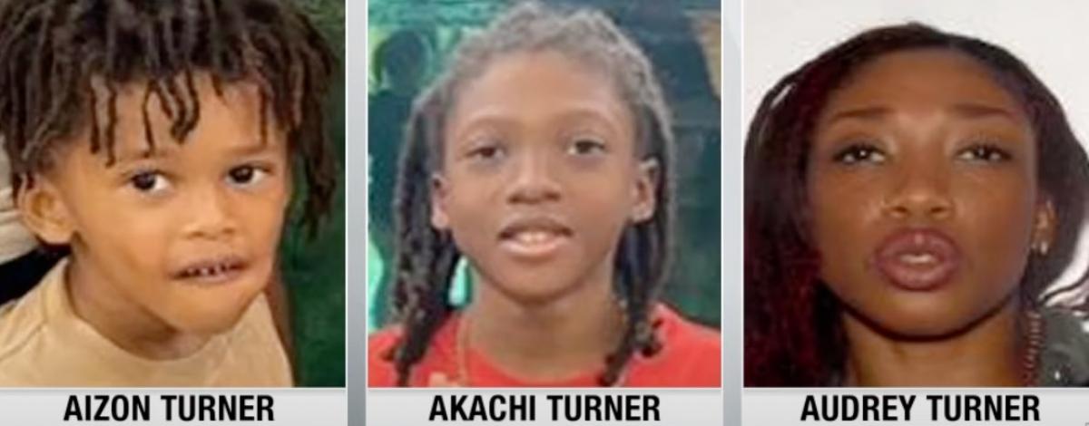 (L-R): Aizon Turner, Akachi Turner, and Audrey Turner