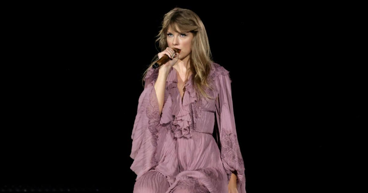 Taylor Swift performs onstage for the Taylor Swift  The Eras Tour in Swift City, ERAzona