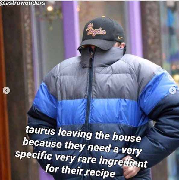 taurus in quarantine memes