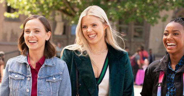 Renée Rapp, Pauline Chalamet and Alyah Chanel Scott on 'Sex Lives of College Girls'