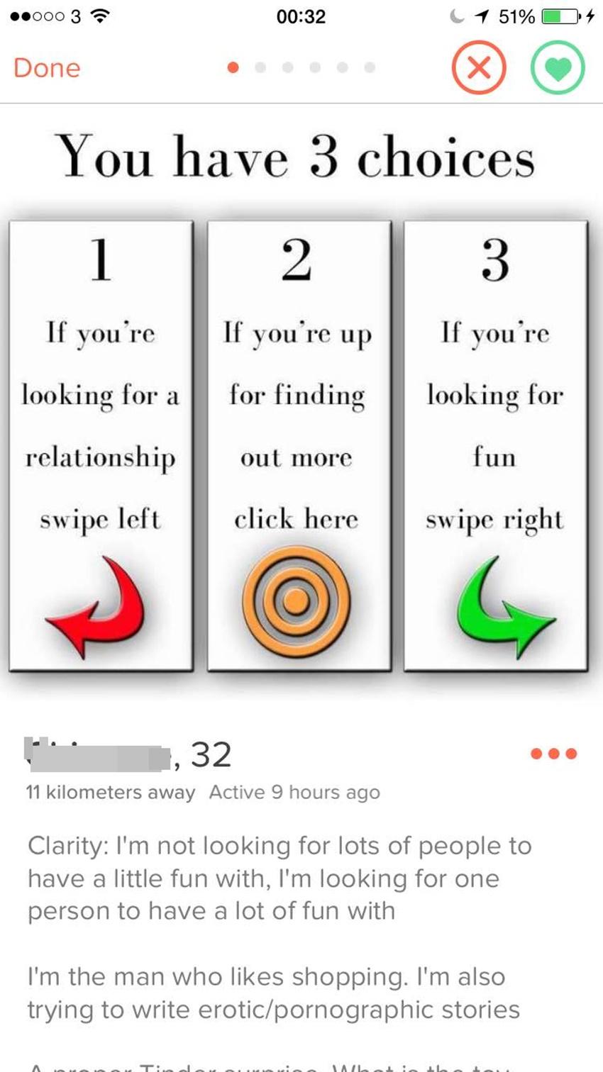 tinder choose your own adventure