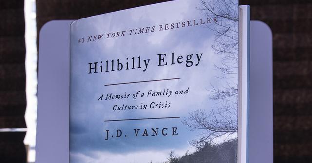 The cover of Hillbilly Elegy.