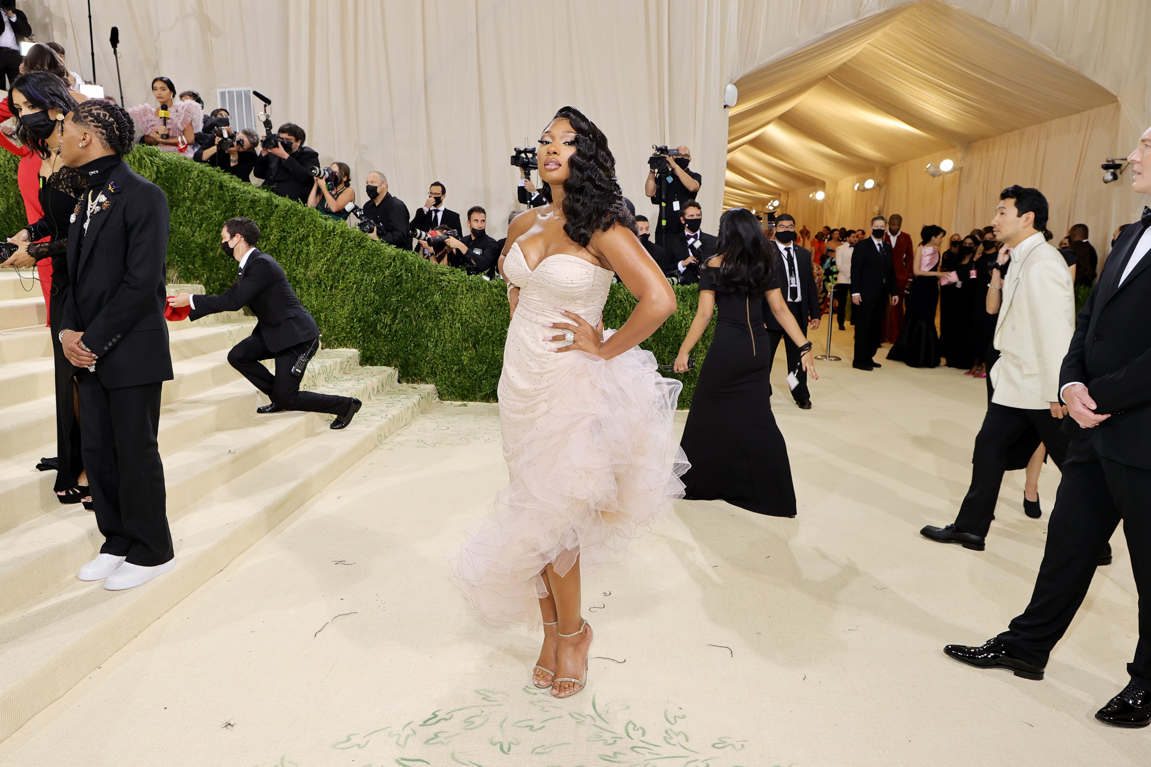 Megan Thee Stallion at the Met Gala 2021