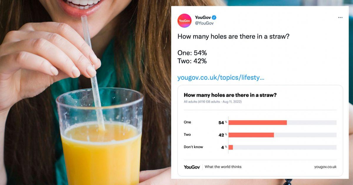 The internet cannot decide how many holes a straw has