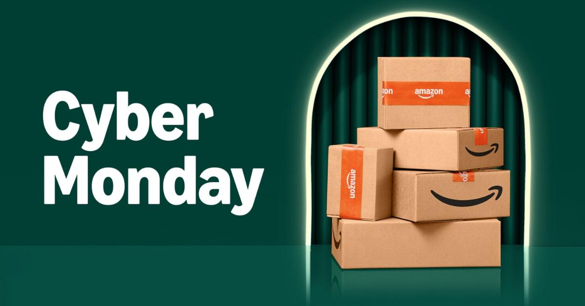 Amazon's Cyber Monday 2024 logo.