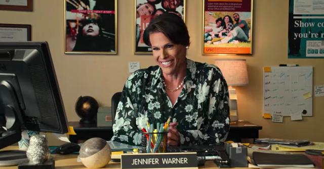 Alexandra Billings as Ms. Warner on Netflix's 'Never Have I Ever.'