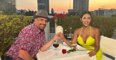 Gino and Jasmine having dinner in Miami