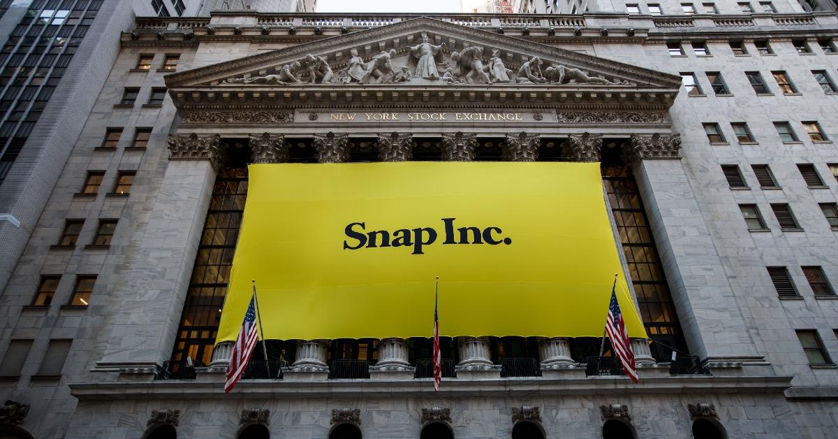 Snap Inc., Snapchat's parent company. 