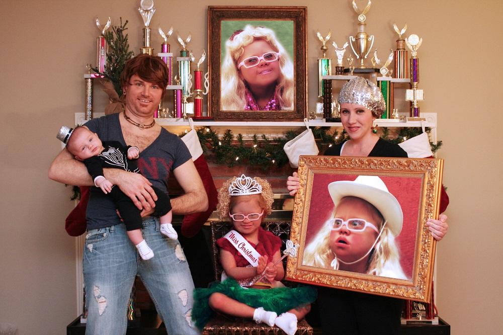 real family christmas cards