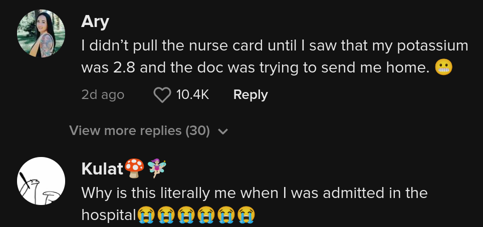 nurse patients are the worst