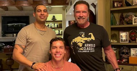 Roger Baena, Joseph Baena, Arnold Schwarzenegger