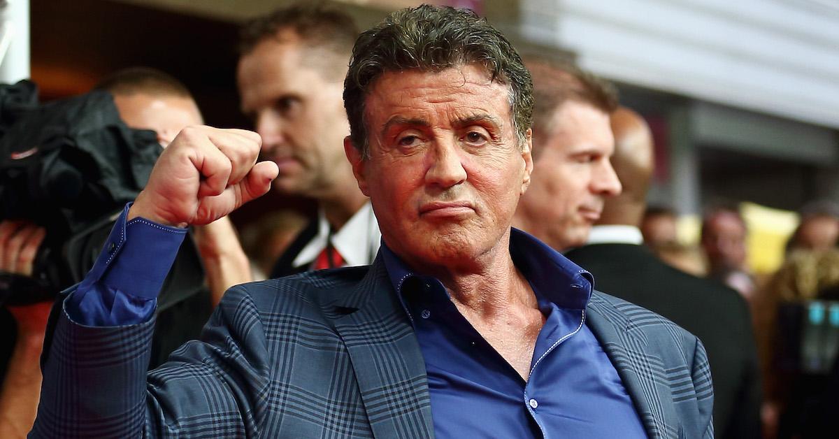 sylvester stallone attending a public event