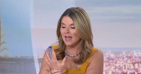 Jenna Bush Hager shows off her dislocated finger on 'The TODAY Show'