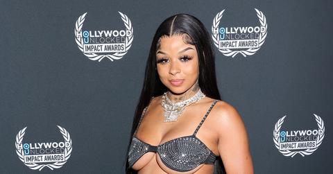 Chrisean Rock at the 2023 Hollywood Unlocked Impact Awards.