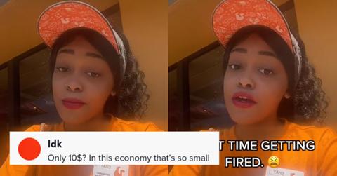 TikToker fired Popeyes