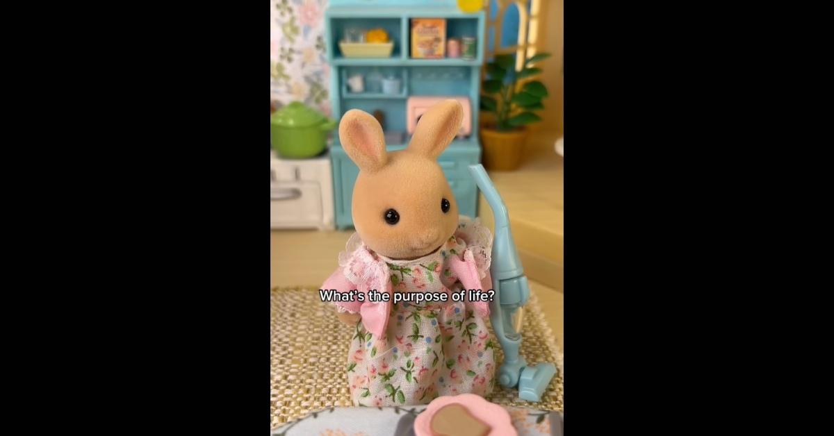 A skit from Sylvanian Drama on TikTok.