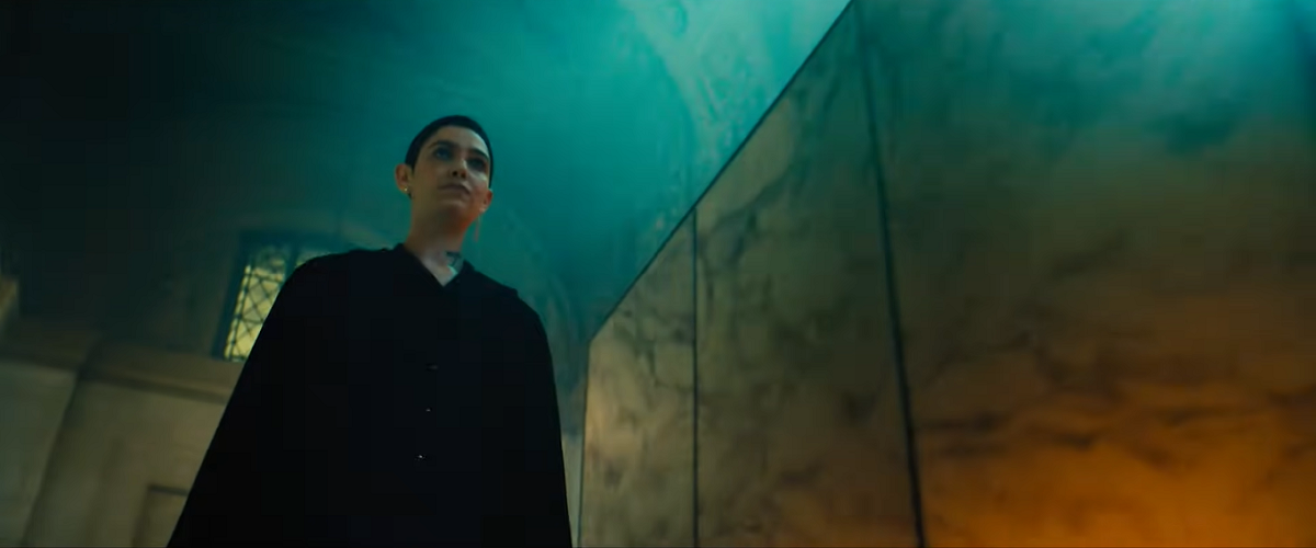 Asia Kate Dillon in 'John Wick 3'