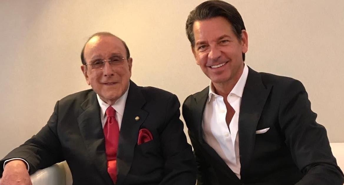 Clive Davis and his partner, Greg Schriefer
