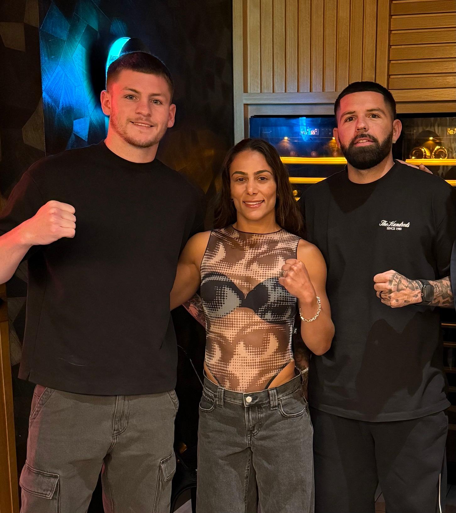 zuffa boxer callum walsh ufc tabatha ricci v alan palesano east circa las vegas