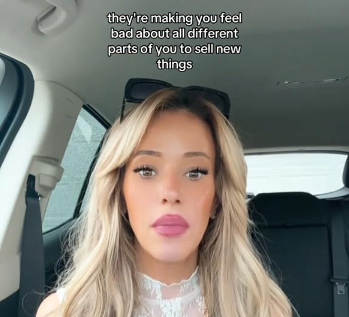 TikTok user discusses SkinnyTok
