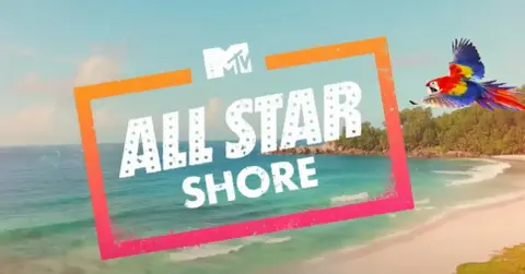 'All Star Shore's logo on Paramount Plus and MTV