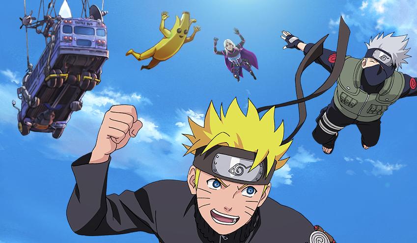 Fortnite' adds plenty of 'Naruto' content to the battle royale