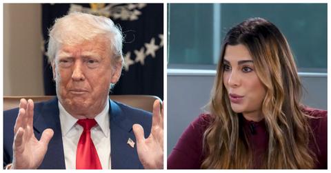 Donald Trump and Siggy Flicker