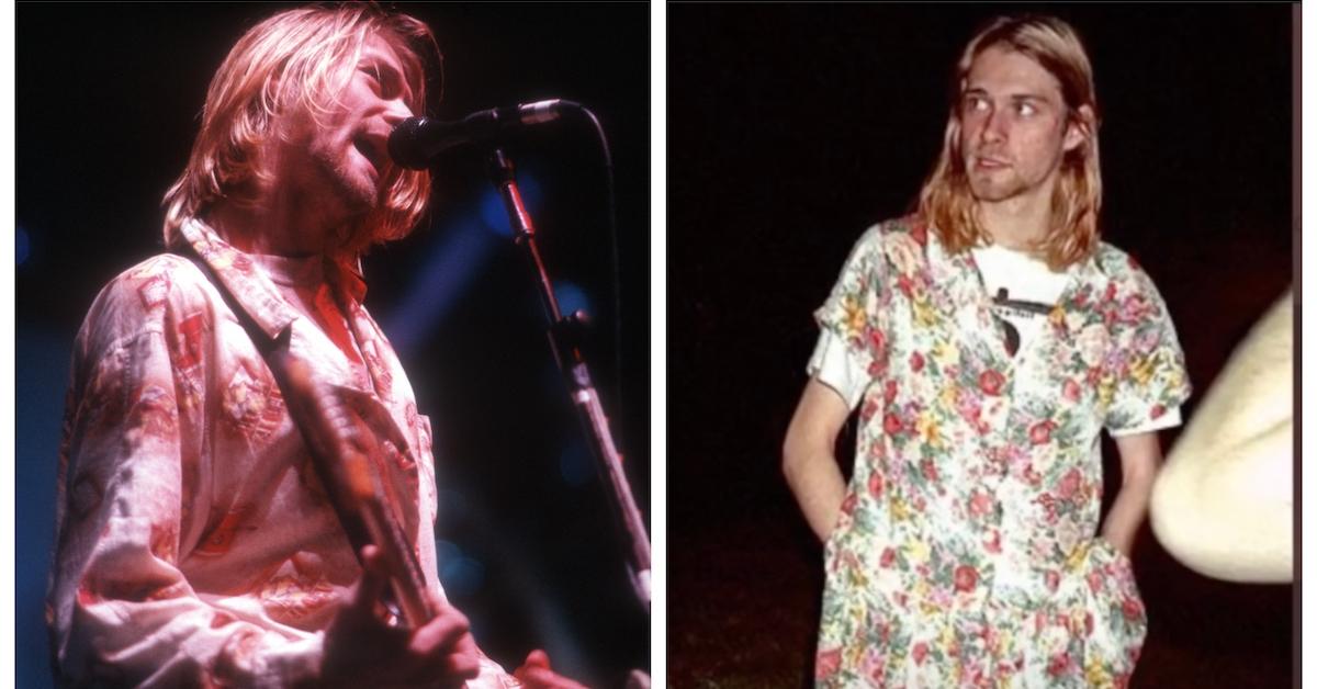 Kurt Cobain穿着一件衣服