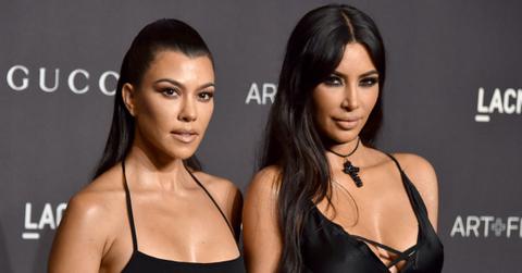 Kourtney and Kim Kardashian
