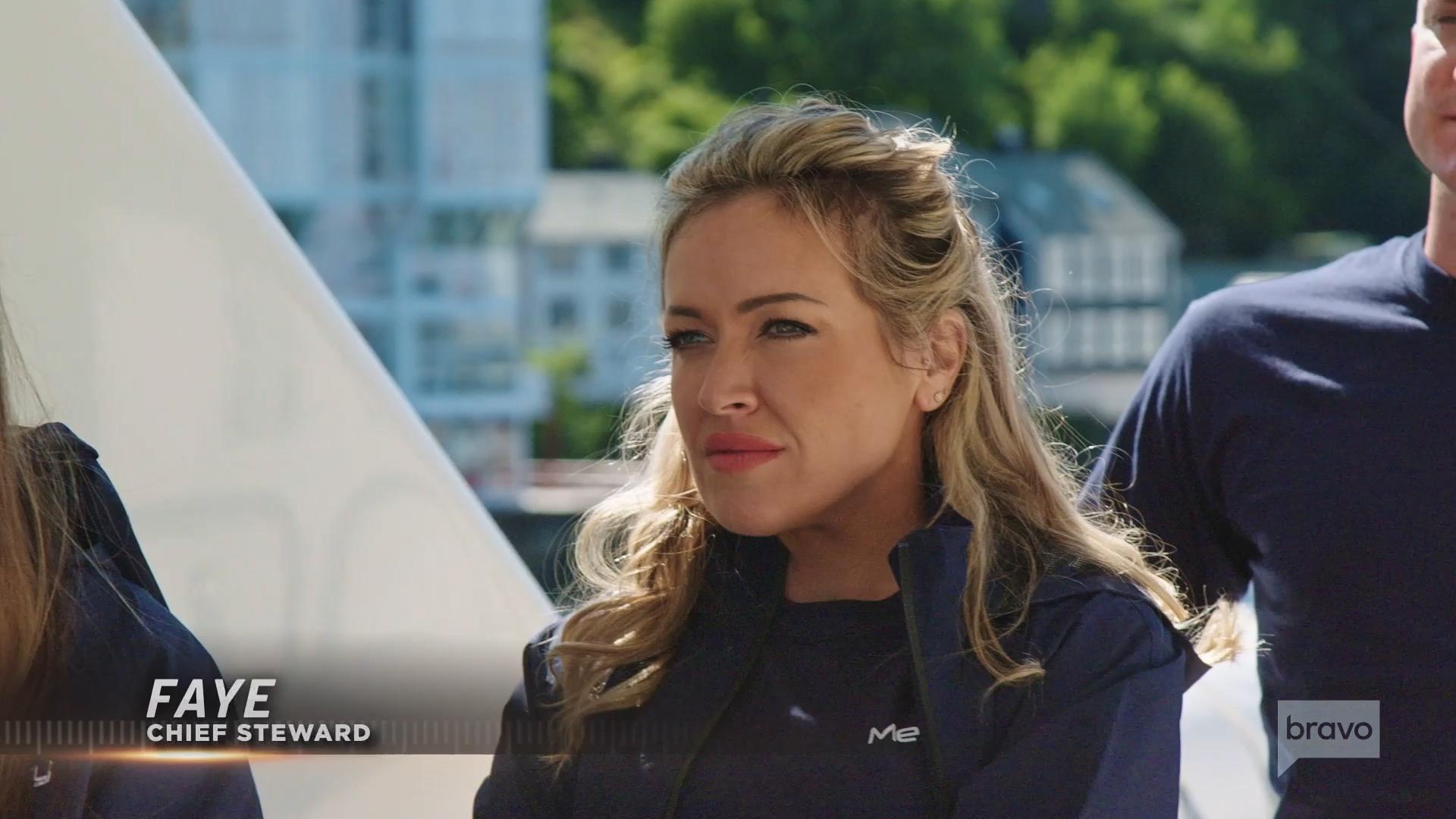 Faye Clarke on 'Below Deck Adventure'