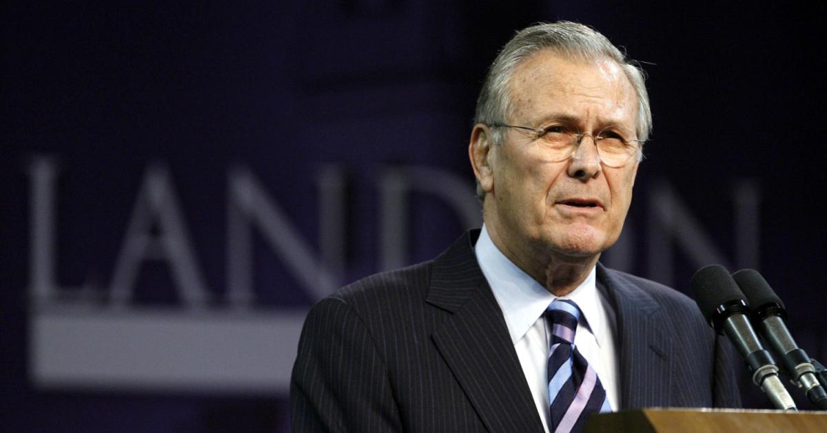 Donald Rumsfeld