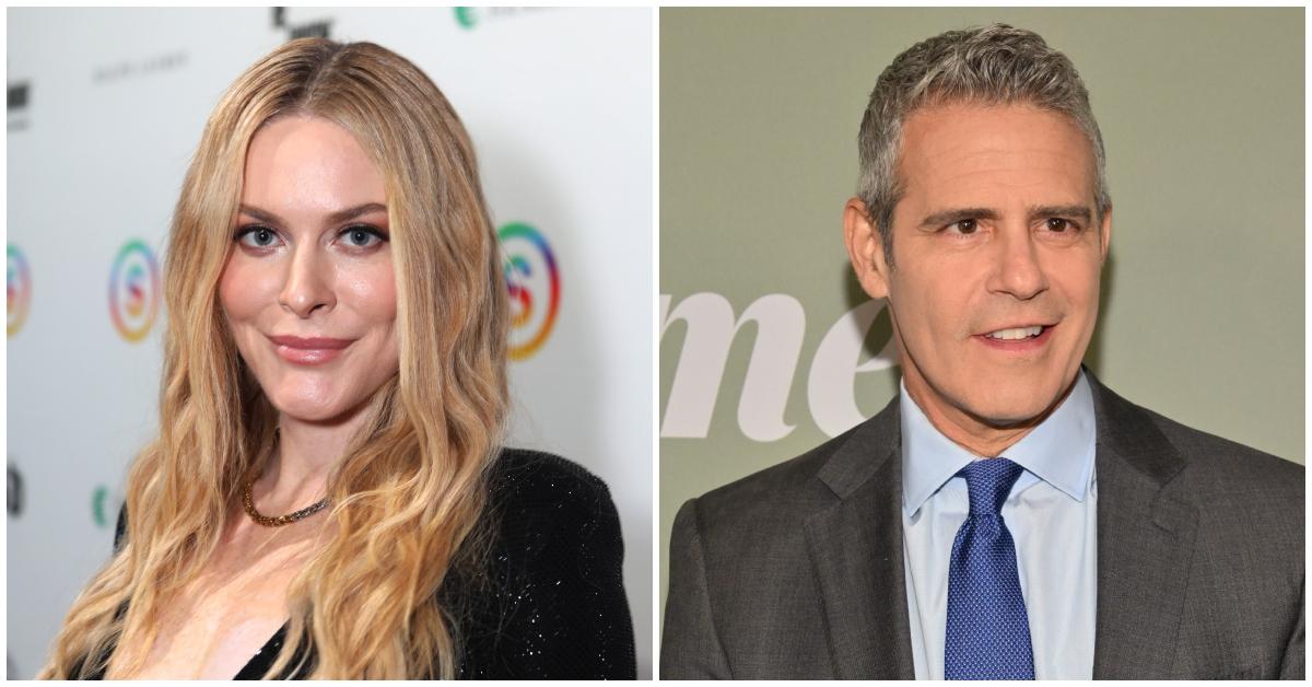(l-r): Leah McSweeney and Andy Cohen