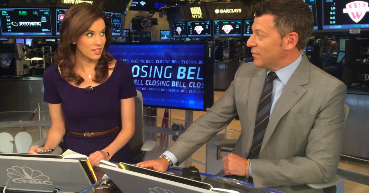  Kelly Evans and Scott Wapner on Closing Bell.