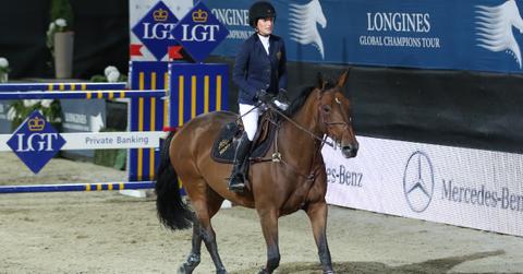 Jessica Springsteen participates the Mercedes-Benz Championat during the Vienna Masters