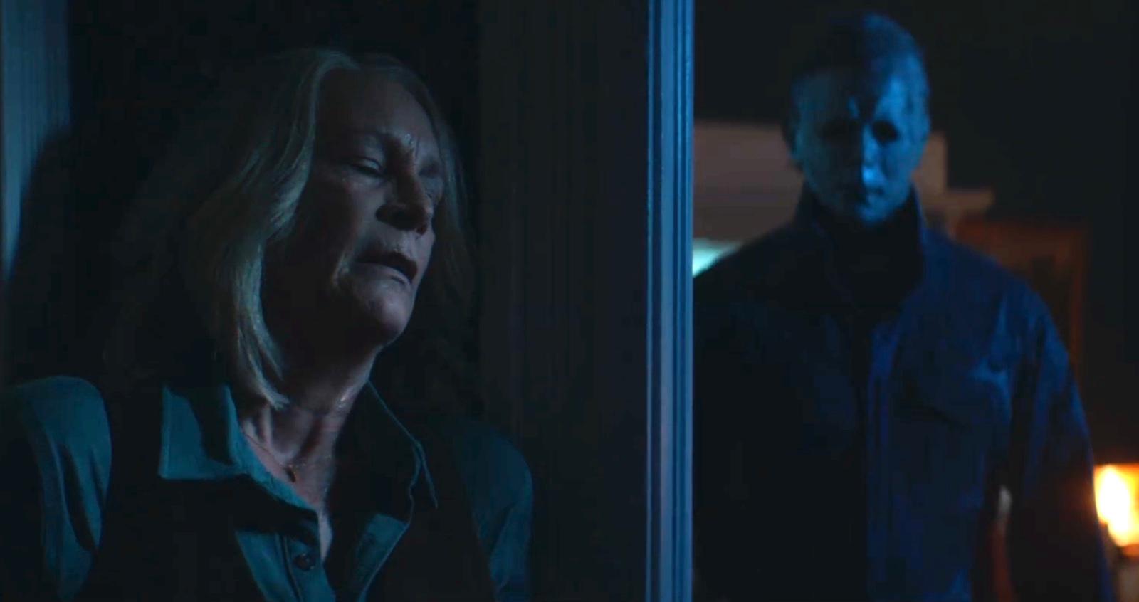 Laurie Strode and Michael Myers in 'Halloween Ends' trailer