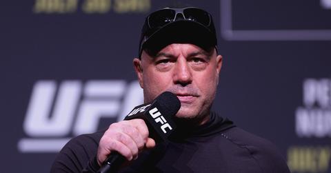 Joe Rogan at UFC 277 in 2023.