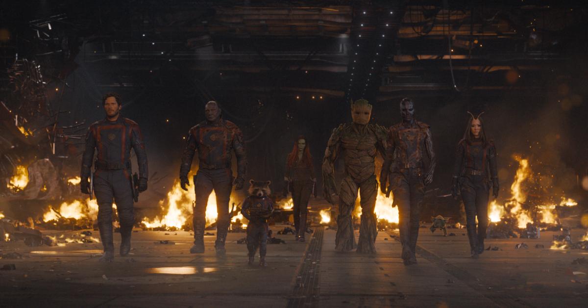The Guardians assemble in 'Guardians of the Galaxy Vol. 3'