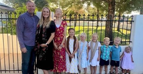 Alex Gooding and her kids