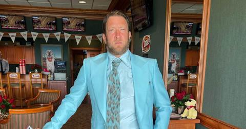 Dave Portnoy in a blue suit