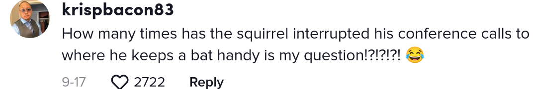 squirrel conference call tiktok