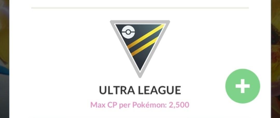 Ultra League in 'Pokémon GO'