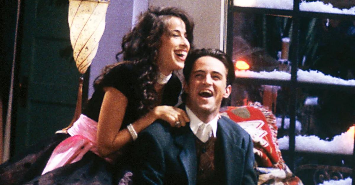 Janice and Chandler in 'Friends'
