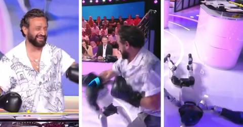 TV Show Host Punches AI Robots In The Face Repeatedly