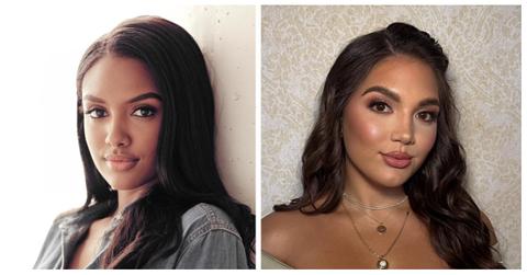 Alex and Giannina from "Love is Blind"