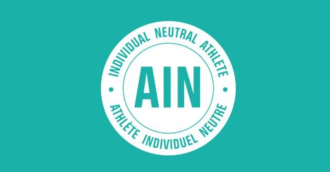 Official "AIN" emblem for the 2024 Paris Summer Olympic Games.