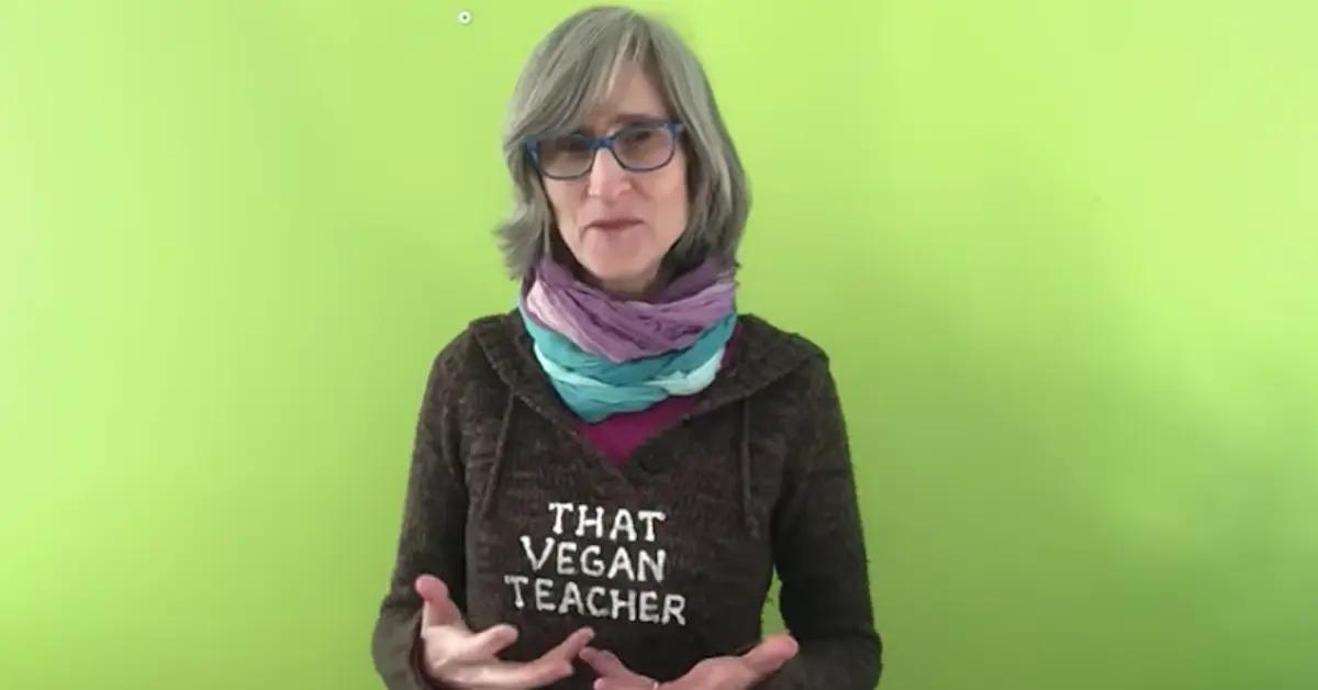 That vegan teacher