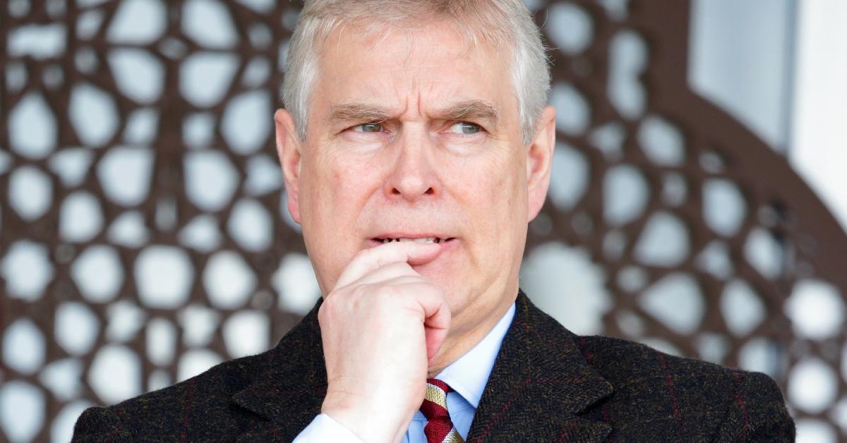 Prince Andrew at the Royal Windsor Horse Show.